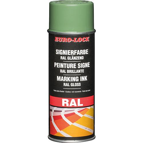 Marking colour RAL 6011 (gloss reseda green) EURO-LOCK LOS 5219, 400ml spray can