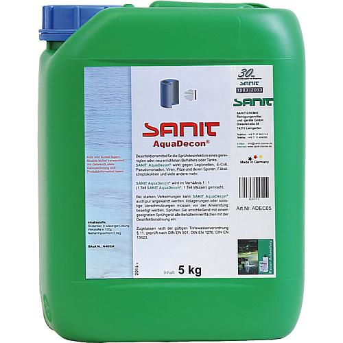 Disinfectant SANIT AquaDecon 5kg canister