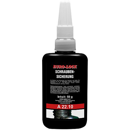 Screw lock low strength EURO-LOCK® A 22.10 50g dosing bottle