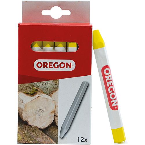 Marking chalk Oregon yellow, length 120 mm D: 12 mm, PU 12 units