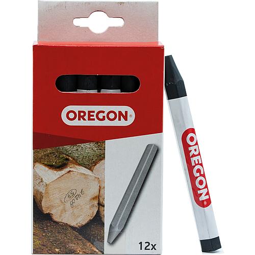 Marking chalk Oregon black, length 120 mm D: 12 mm, PU 12 units