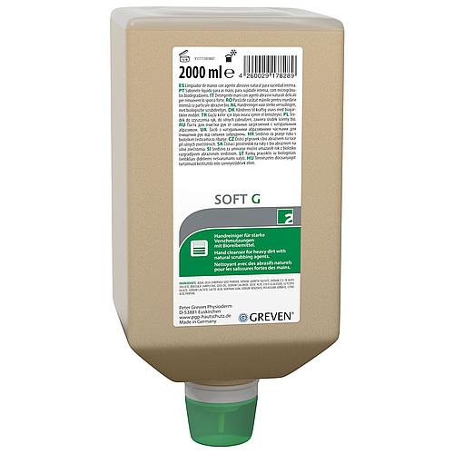 Détergent pour les mains Greven Soft G bouteille Vario 2l