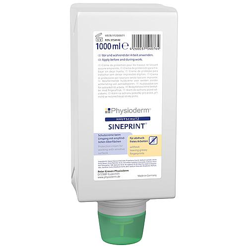 Hand protection cream Physioderm Sineprint 1l Vario bottle