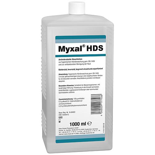 Lotion de lavage antimicrobienne Myxal® HDS
 Standard 1