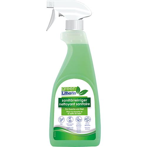 Sanitary cleaner GREEN BY LITHOFIN, 500ml manual atomiser