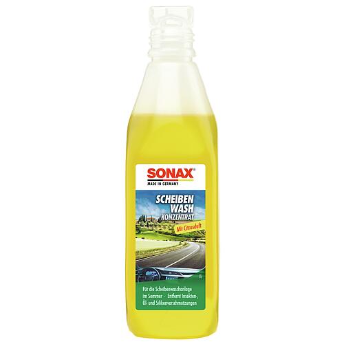 Summer windscreen cleaner SONAX® Concentrate 1:10 Citrus 250ml bottle