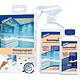 Kit de nettoyage LITHOFIN pour douche et bain (2 produits : nettoyant bain KF & nettoyant sanitaire KF), 1 kit