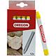 Marking chalk Oregon yellow, length 120 mm D: 12 mm, PU 12 units