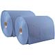 Cleaning paper, large roll, blue, 3-layer, 36.5x34 cm, PU=2 pieces