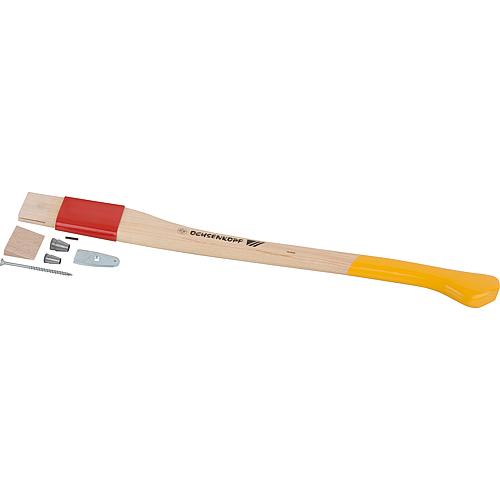 Replacement handle, hickory, for Gold forestry axe Rotband-Plus (80 001 83) and Spalt-Fix® axe (80 105 51) Standard 1