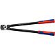 Polished cable shears with plastic handles Length 500 mm