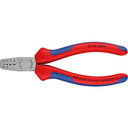 Ferrule pliers, polished for use with ferrules Length 145mm 0.25-2.5mm¦