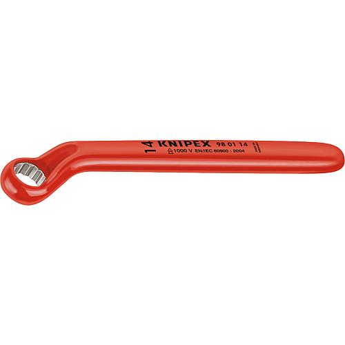 Single ring spanner, offset, dip-insulated Standard 1