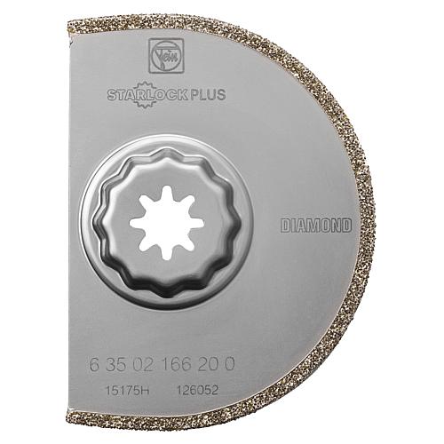 Fine diamond segment saw blade, ø 90 mm, holder STARLOCKPLUS Standard 1