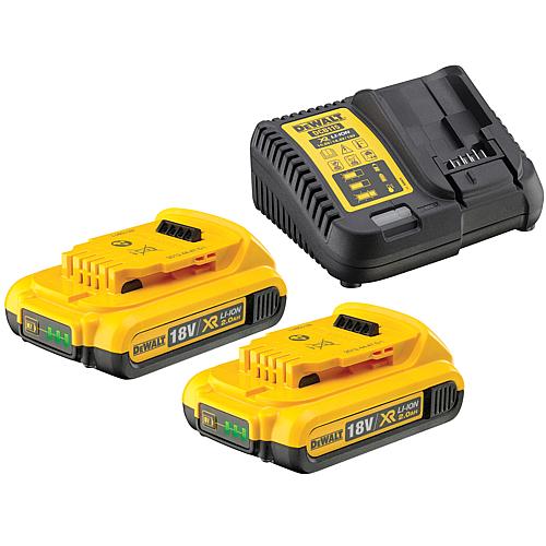 Kit batterie Dewalt 18V/2,0Ah avec chargeur DCB 115