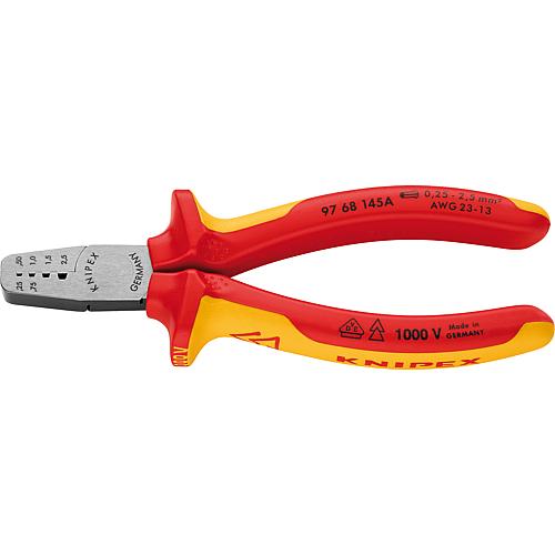 Ferrule pliers, VDE Standard 1