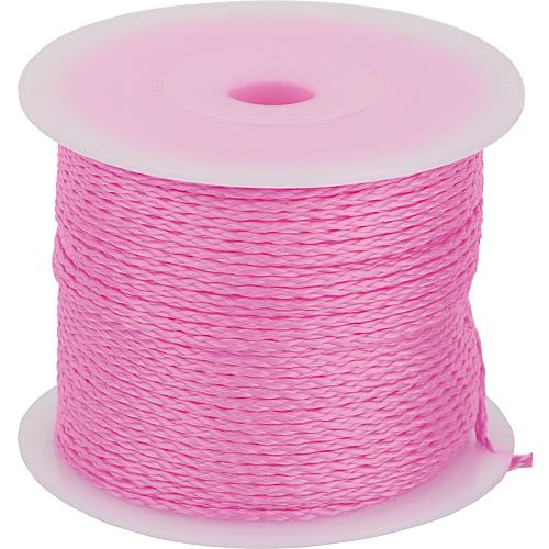 corde de macon rose 2mmx100m fluorescent