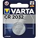 Varta lithium button cell CR2032, 3.0 volts 1 blister