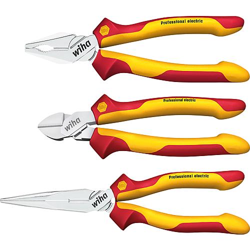 Plier set WIHA Professional Electrician 3-piece