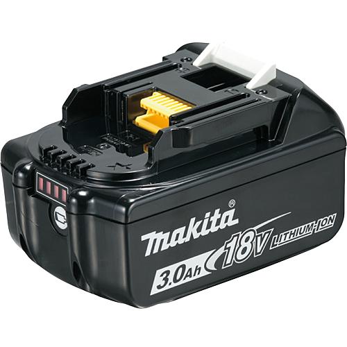 Batterie de rechange Makita BL 1830B 18V, 3,0 Ah avec affichage de l'état de charge