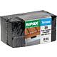 SPAX® decking pads for protecting the wooden substructure Dimensions: 100x100x8mm, 1 bundle with 20 pieces
