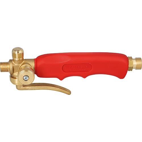 Burner handle, propane with pilot flame adjustment