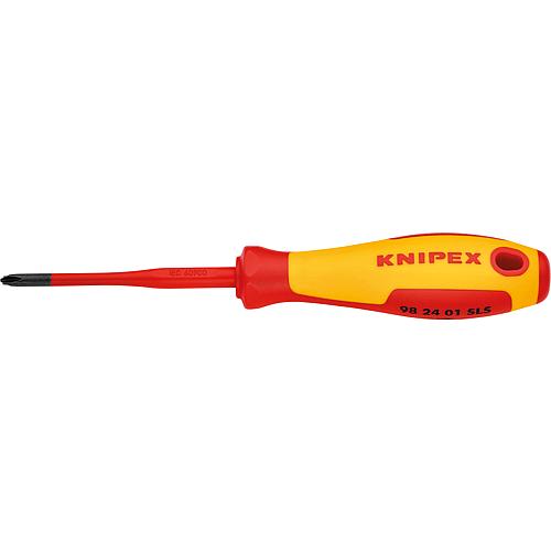 Tournevis électricien KNIPEX, lame combinée Slim Standard 1