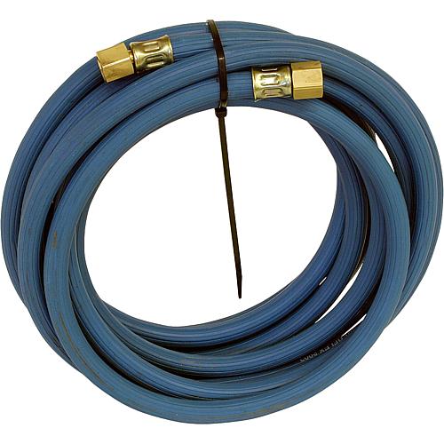 Tuyau souple d'oxygene, 5m long raccord R 1/4" x R 1/4" 6,0 x 3,5 m