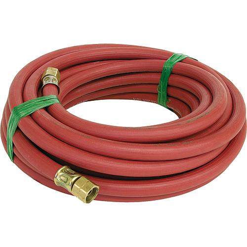 Acetylene hose, 40 m length, Connection R 3/8L x R 3/8 L, 6.0 x 3,5 mm