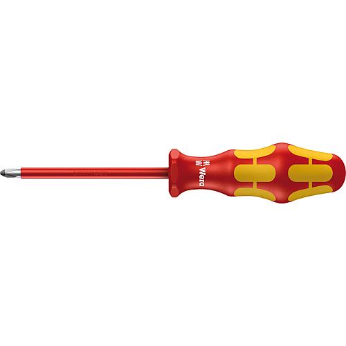 Pozidriv screwdriver, laser tip, VDE insulated