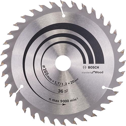 Circular saw blade for softwood and hardwood, chipboard, plywood plastic-coated panels, fibreboard Standard 3