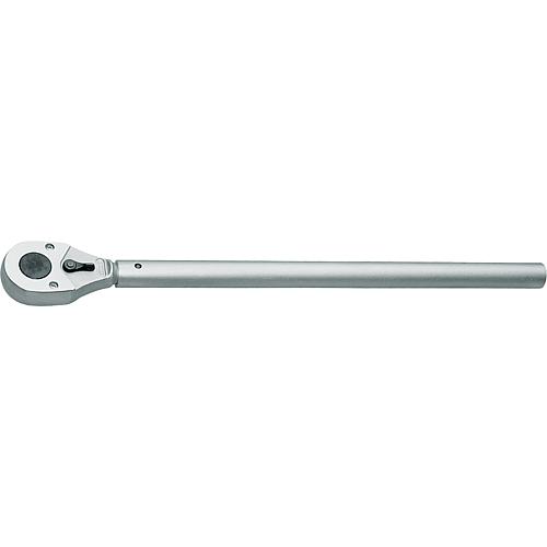 GEDORE 1" reversible ratchet with extension tube and changeover lever Length 810mm