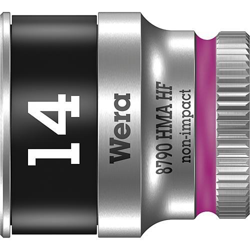 Cle a cliquet WERA 8790 HMA HF ouverture de cle 14,0mm traction 6,3mm (1/4")