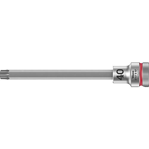 Knarreneinsatz WERA 8767 B HF Torx T40 Länge 107,0mm Antrieb 9,52mm (3/8")