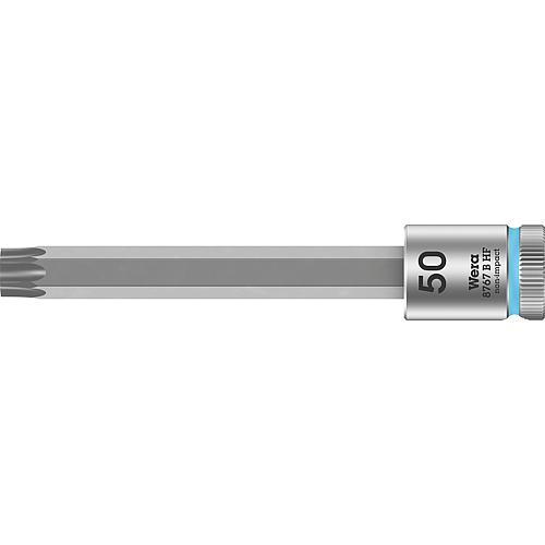 Knarreneinsatz WERA 8767 B HF Torx T50 Länge 107,0mm Antrieb 9,52mm (3/8")