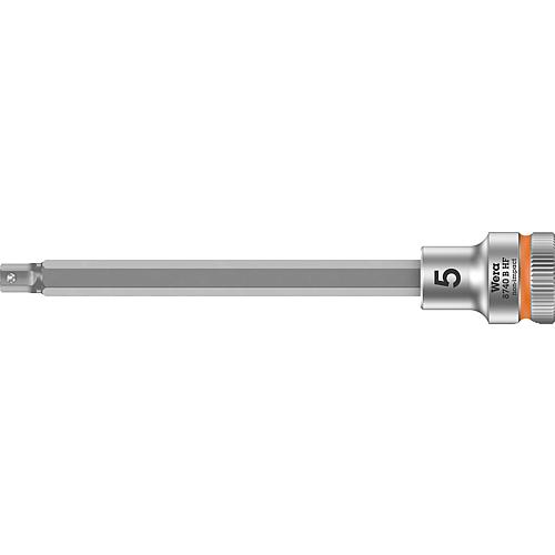 Cle a cliquet WERA 8740 B HF six pans femelle 5mm L=107,0mm traction 9,52mm (3/8")