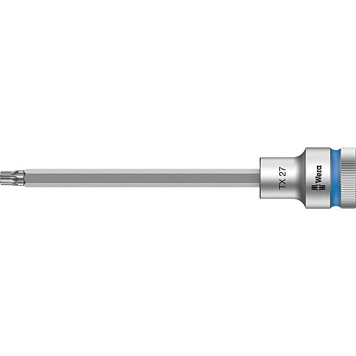 Ratchet bit WERA 8767 C HF Torx T27 Length 140.0mm Drive 12.7mm (1/2")