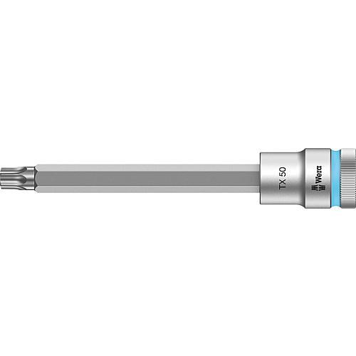 Knarreneinsatz WERA 8767 C HF Torx T50 Länge 140,0mm Antrieb 12,7mm (1/2")