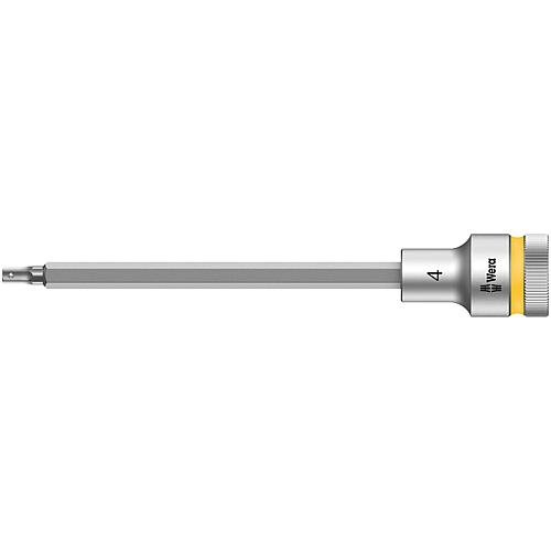 Cle a cliquet WERA 8740 C HF six pans femelle 4mm L=140,0mm traction 12,7mm (1/2")