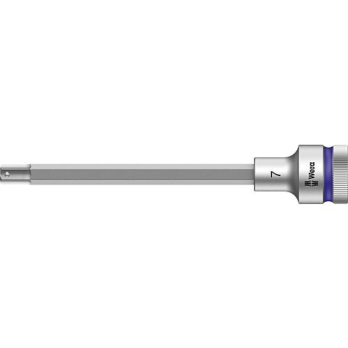 Cle a cliquet WERA 8740 C HF six pans femelle 7mm L=140,0mm traction 12,7mm (1/2")