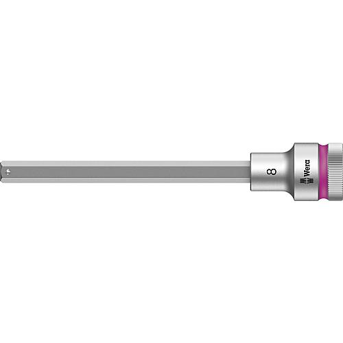 Cle a cliquet WERA 8740 C HF six pans femelle 8mm L=140,0mm traction 12,7mm (1/2")