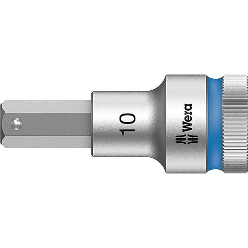 Knarreneinsatz WERA 8740 C HF Innensechskant 10mm Länge 60,0mm Antrieb 12,7mm (1/2")