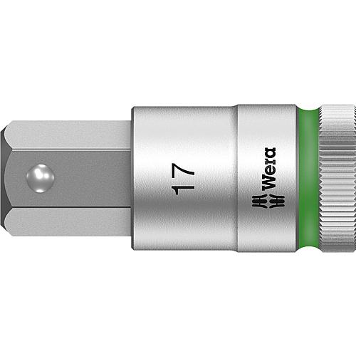 Knarreneinsatz WERA 8740 C HF Innensechskant 17mm Länge 60,0mm Antrieb 12,7mm (1/2")