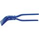 Seaming pliers painted blue Type 805 Length 280 mm Jaw width 60 mm