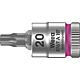 Knarreneinsatz WERA 8767 A HF Torx T20 Länge 28,0mm Antrieb 6,3mm (1/4")