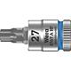 Knarreneinsatz WERA 8767 A HF Torx T27 Länge 28,0mm Antrieb 6,3mm (1/4")