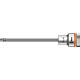 Knarreneinsatz WERA 8767 C HF Torx T30 Länge 140,0mm Antrieb 12,7mm (1/2")