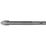 Glass and tile drills heller® 3900 QUICKBIT CERAMICMASTER, hex shaft (1/4" HEX)