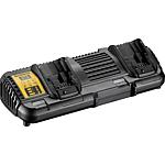 Cordless double charger DCB132T2, 10.8 to 18 V and 54 V FlexVolt batteries