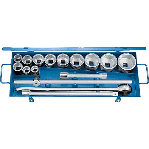 Socket wrench set 32 FM 3/4”, 16-piece Standard 1